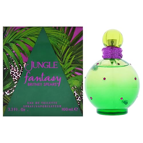 Britney Spears Jungle Fantasy Limited Edition Eau De Toilette Spray for Women, 3.3 Fl Oz