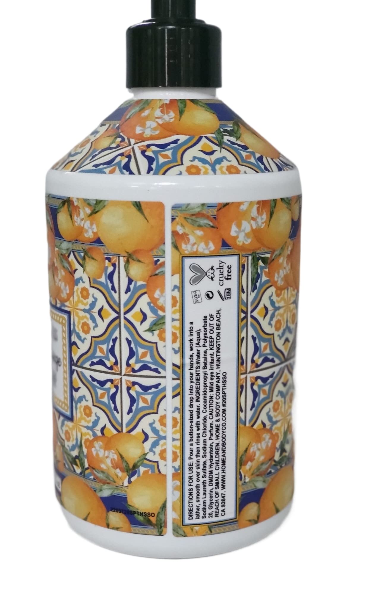 Hand Soap Collection 21.5 FL OZ Each, lavender, lemon Verbena, Sweet Orange, Lavender Rosemary, Lemon Sage, Amber Rose And Lavender Sage (Sweet Beauty & Personal Care Hand Soap
