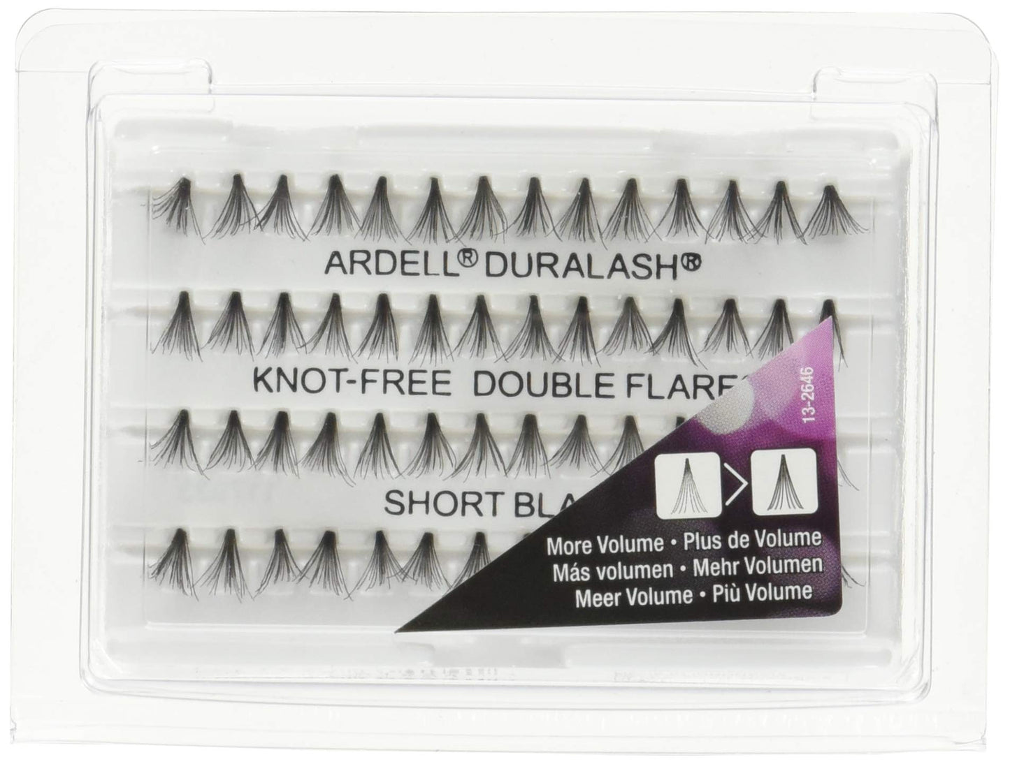 Double Up Individuals Knot-Free Short Black