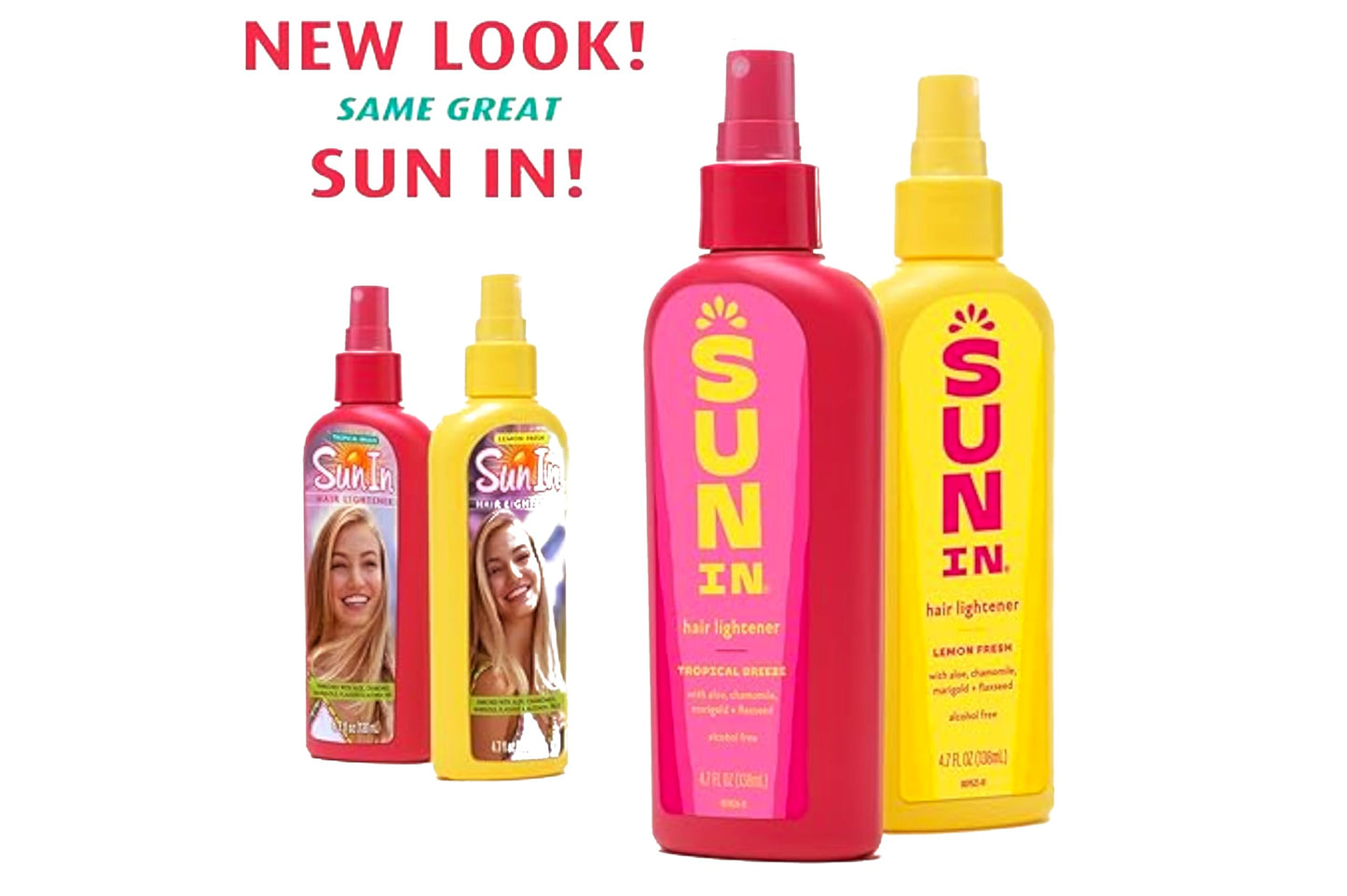 Sun In Original Spray-In Hair Lightener, Tropical Breeze , 4.7-Ounce Bottles (Pack of 3)