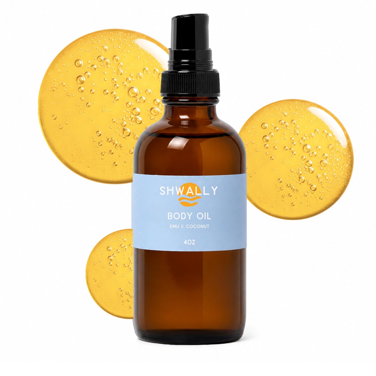 Nourish & Protect Hair & Body Oil Serum - Pure Emu, Rosemary, Macadamia, Castor, Coconut & Olive Oils For Hair Growth, Strengthening, Split Ends & Dry