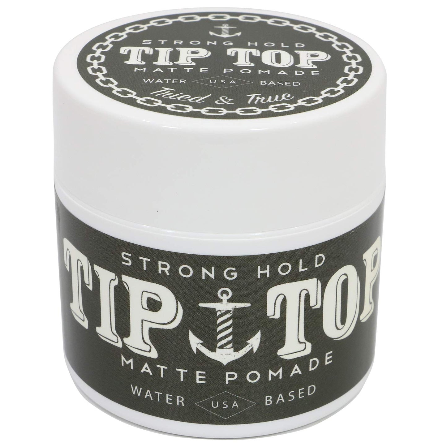 Tip Top Matte Water Based Strong Hold Pomade 4.25oz Pack Of 3
