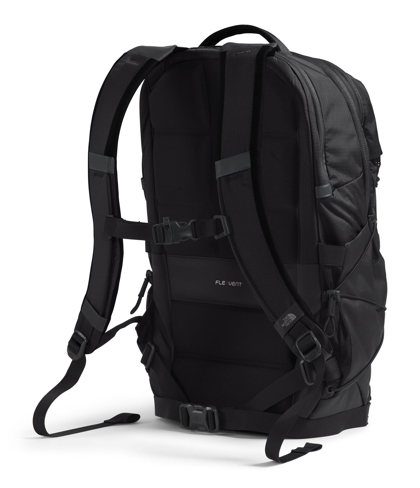 The North Face Borealis Commuter Laptop Backpack - Water Repellent, 16" Laptop Sleeve, Large Main Compartment, TNF Black/TNF Black-NPF, One Size