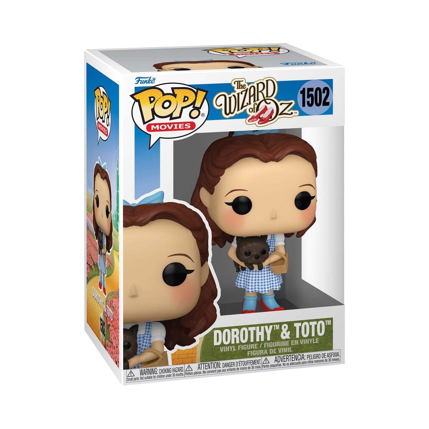 Funko POP! & Buddy: The Wizard of Oz - Dorothy Gale with Toto - Collectable Vinyl Figure - Gift Idea - Official Merchandise - for Kids & Adults…