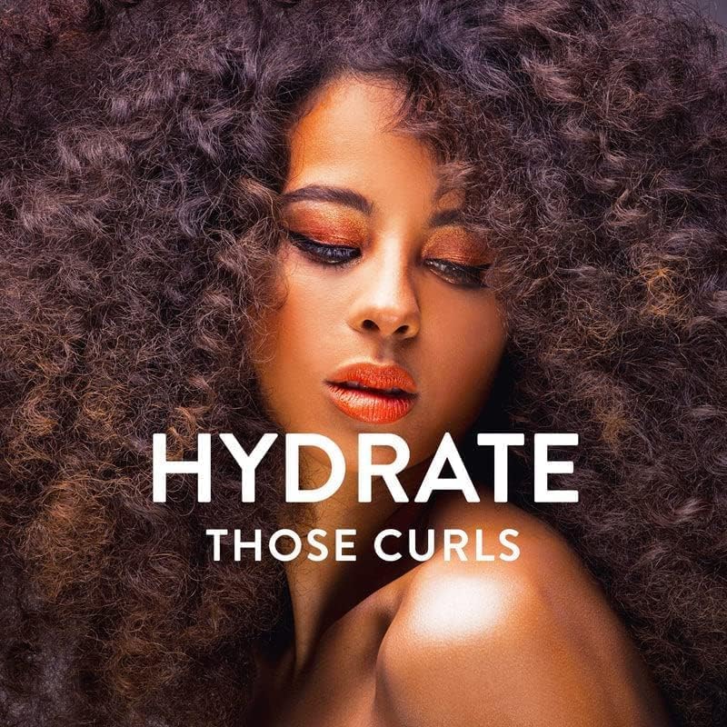 Watermans Hydrating Rosemary & Argan Oil Hair Mask and Deep Conditioner for Dry or Damaged Hair with Niacinamide, Provitamin B5, Caffeine, B3, B6, B7