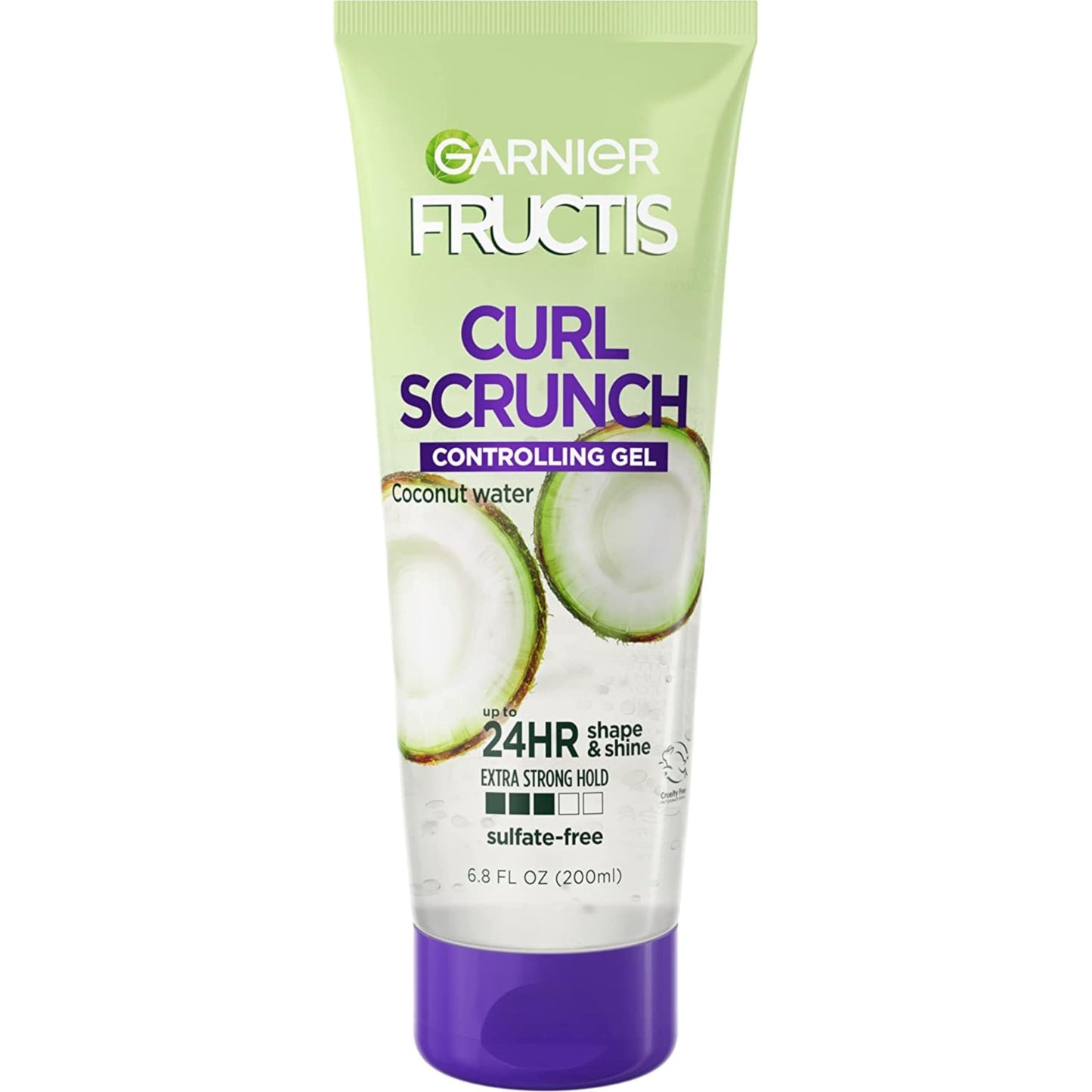 Garnier Fructis Style Curl Scrunch Controlling Gel 6.8 oz (Pack of 3)