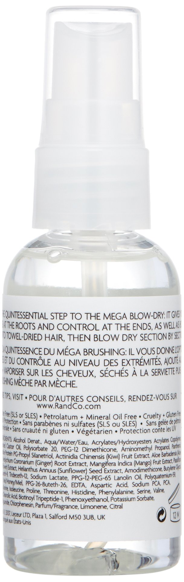 R+Co Dallas Thickening Spray Travel | Blow Out Spray For Volume + Body + Shine | Vegan + Cruelty-Free | 1.7 Oz
