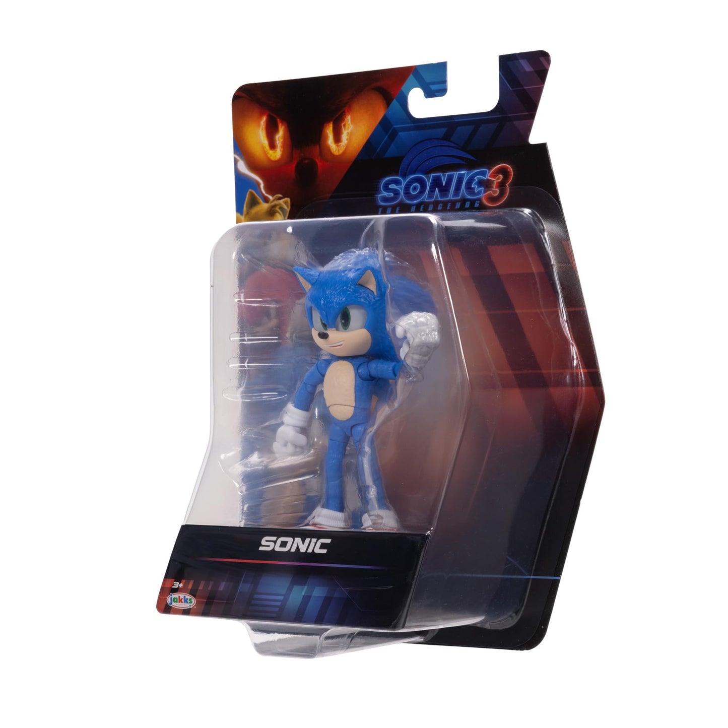 Sonic 3 Movie Action Figure – 5-Inch Collector Toy, Highly Articulated, Official Licensed Sonic the Hedgehog 3 Figure for Kids & Fans