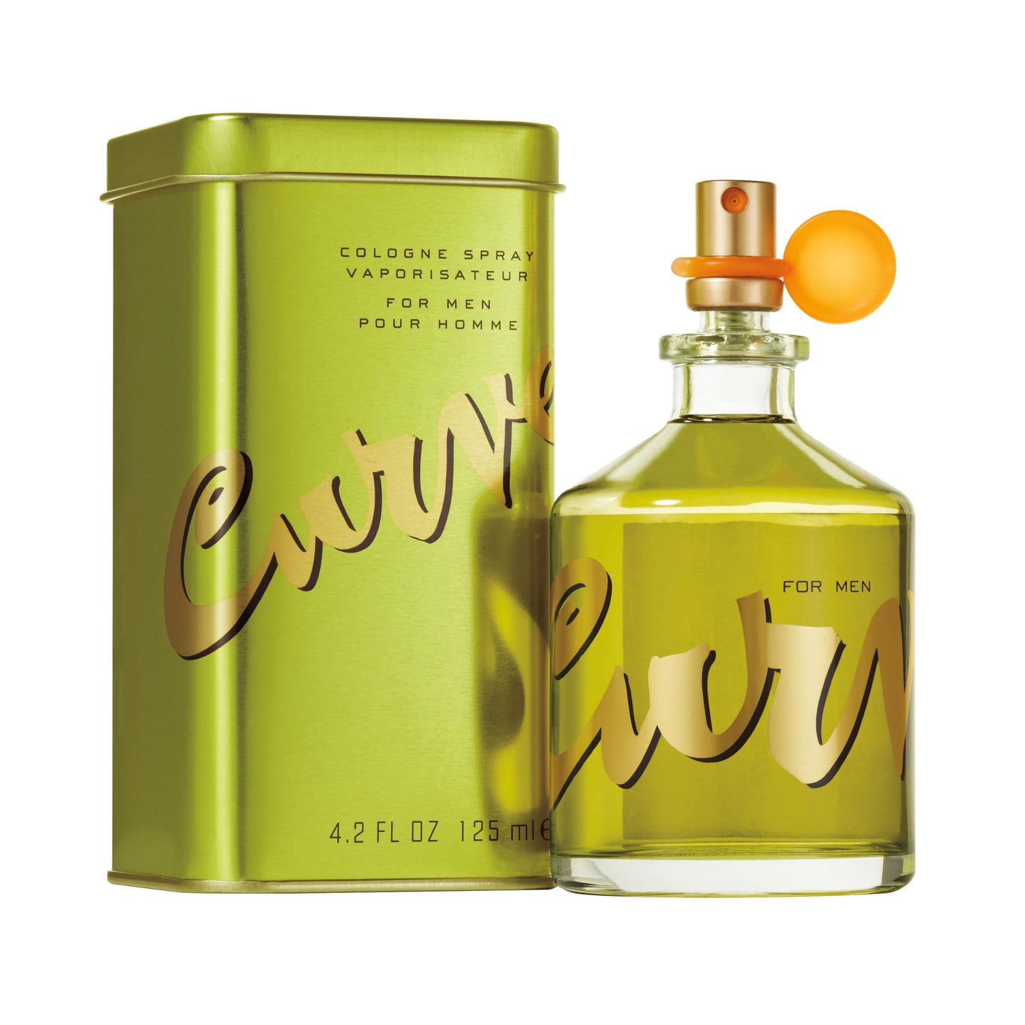 Curve for Men Cologne Spray, Gift for Him, Spicy Woody Magnetic Scent for Day or Night, 4.2 fl oz