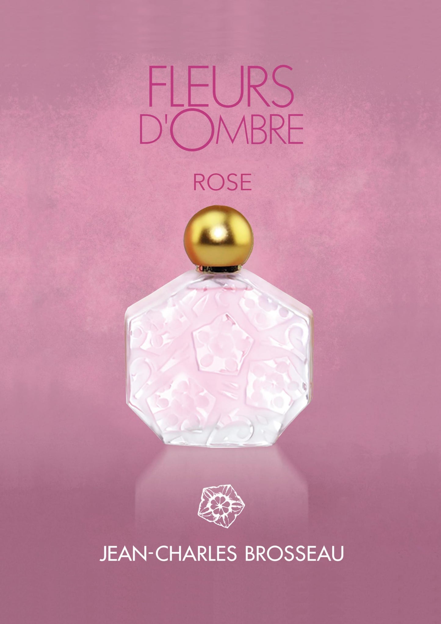Fleurs D'ombre Rose Eau De Toilette Spray for Women by Jean Charles Brosseau, 3.4 Ounce