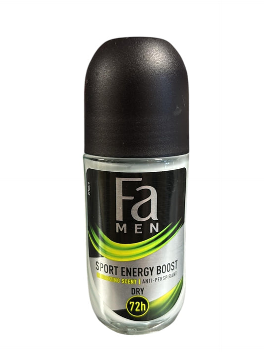 Fa Men Sport Double Power Roll On Antiperspirant Deodorant - 50 ml/1.69 fl oz Beauty and Personal Care FA