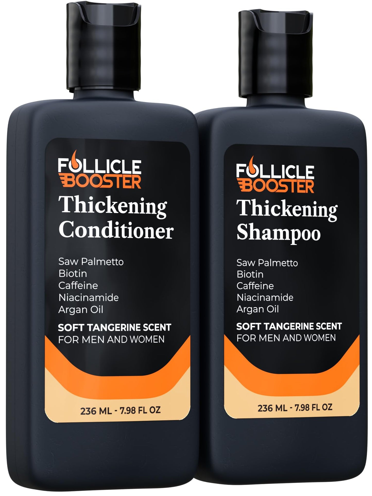 Biotin Hair Growth Shampoo and Conditioner Set for Men and Women - Thickening Treatment for Thinning Hair - Natural and Vegan DHT Blocker for Hair