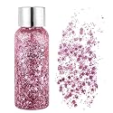 Body Glitter Gel Nail Hair Body Face Flash Eye shadow Glitter Cream Chunky Glitter Mermaid Scale Sequins Festival Painting Decoration Makeup (Pink)