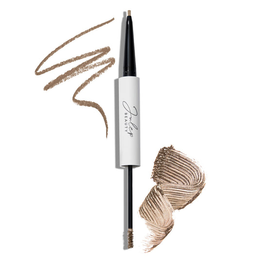 Julep Brow 101 Sculpting Pencil & Tinted Brow Gel Set - Dual-Ended Eyebrow Tool with Brush and Precision Tip - Long-Lasting, Waterproof Formula