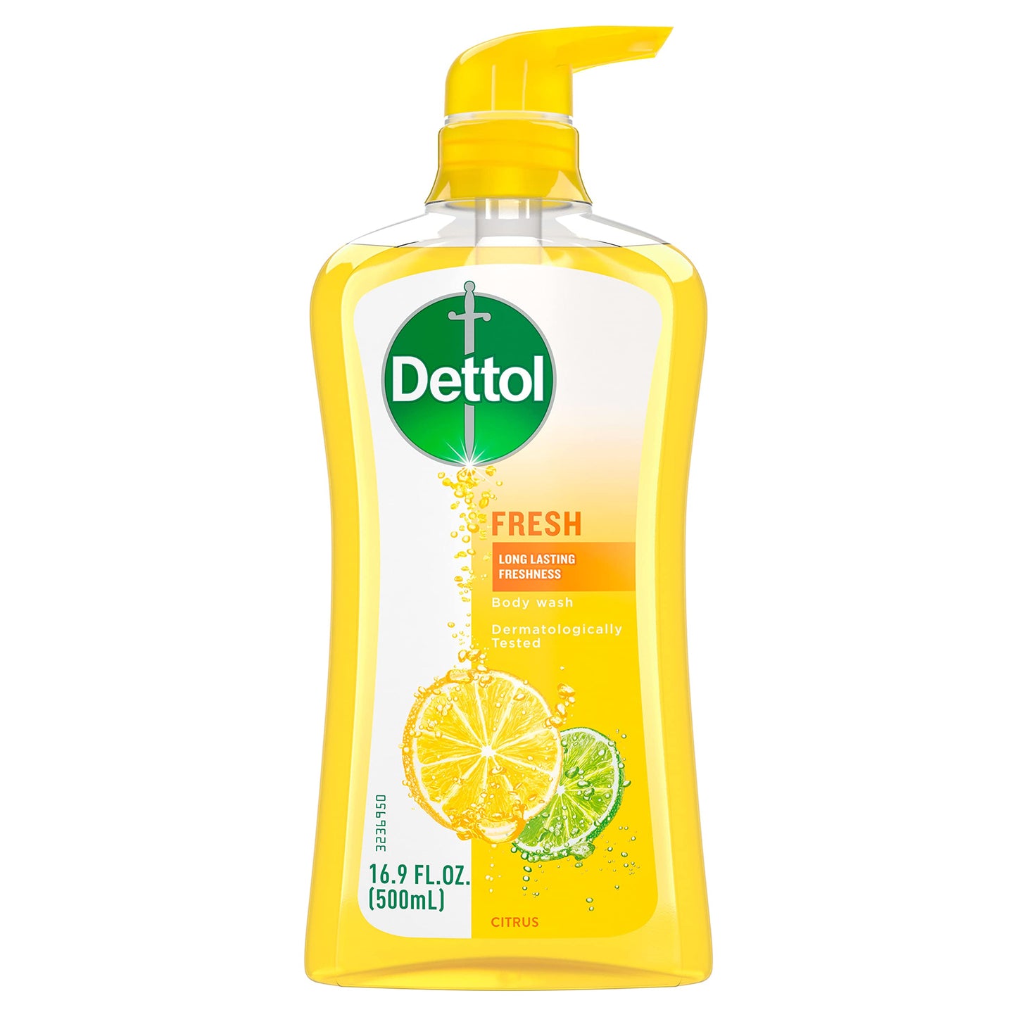 Dettol Fresh Body Wash and Shower Gel, Fresh Yuzu Citrus Scent Body Wash, 16.90 Fl Oz (Pack of 1) Beauty and Personal Care Dettol