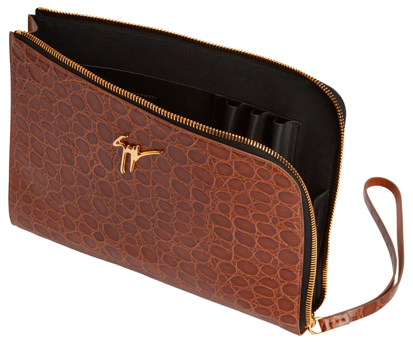 Fabian Pouch, One Size, Brown