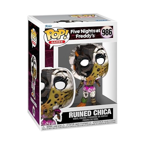 Funko POP! Games: Ruin - Ruined Chica - FNAF - Collectable Vinyl Figure - Gift Idea - Official Merchandise - for Kids & Adults - Video Games Fans…