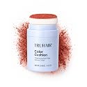 TRUHAIR Color Cushion Thickening Hair Filler & Root Cover Up Powder - Oil Absorbing Hair Fibers for Thinning Hair - Instant Volume, Gray Coverage