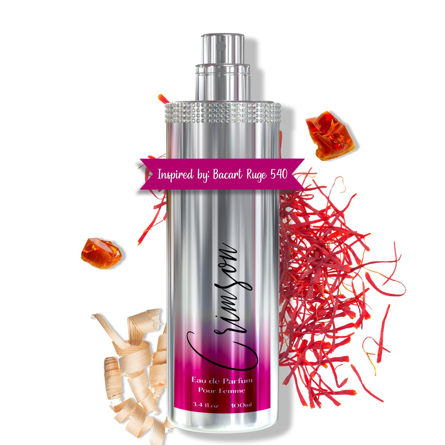 Regal Fragrances Perfume for Women - INSPIRED by A WORLD RENOWNED WOMEN'S PERFUME - Saffron, Jasmine, Amberwood, Cedar - Sexy, Sweet, Warm