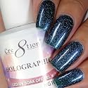 [HG10] Cre8tion - Holographic Collection Soak Off Gel [Easy Application] LED/UV Cured 15mL / 0.5 fl oz Beauty & Personal Care Cre8tion