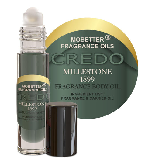 MOBETTER FRAGRANCE OILS Credo Millestone 1899 Cologne Men Fragrance Body Oil | Travel Size - Long Lasting Fragrance Beauty & Personal Care MOBETTER FRAGRANCE OILS