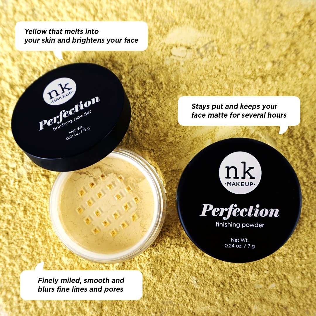 Nicka K Makeup Perfection Finishing Powder .21 oz Banana Color NFP04