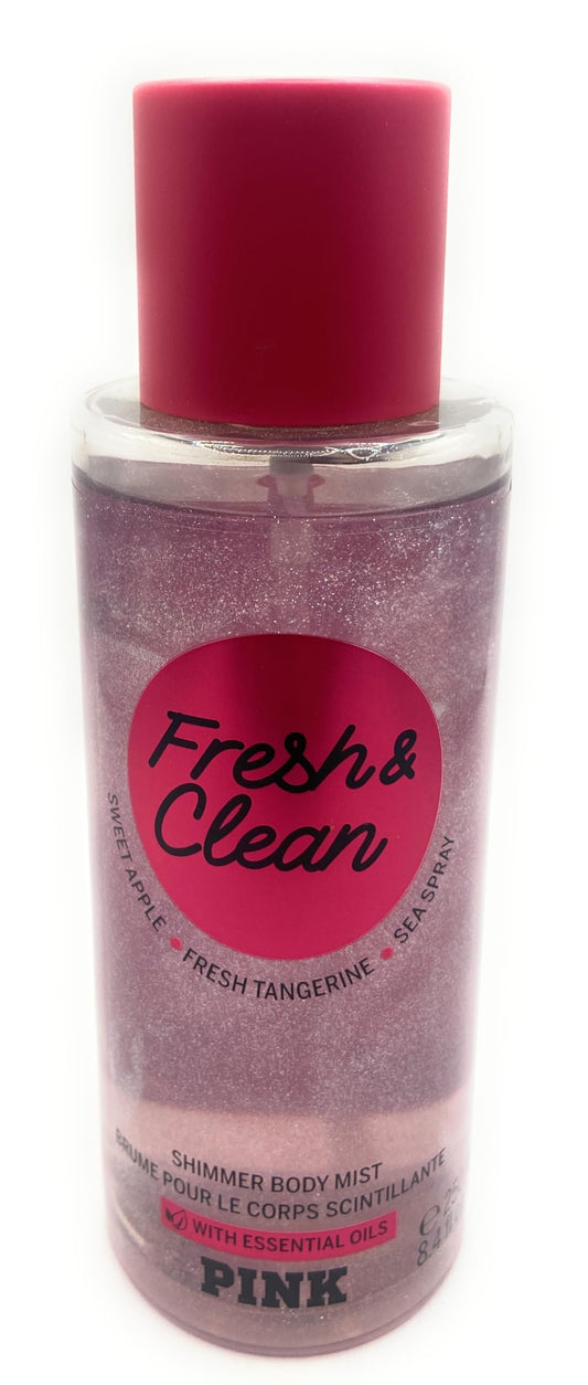Victoria's Secret Pink Fresh & Clean Shimmer Fragrance Body Mist 8.4 Fluid Ounce Spray Beauty & Personal Care Victoria's Secret