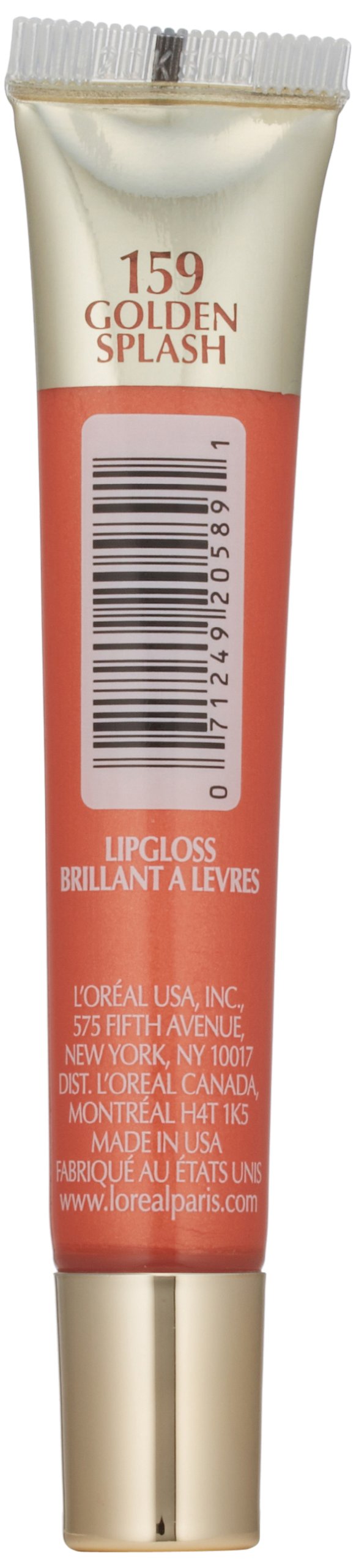 L'Oréal Paris Colour Riche Le Gloss, Golden Splash, 0.4 fl. oz.