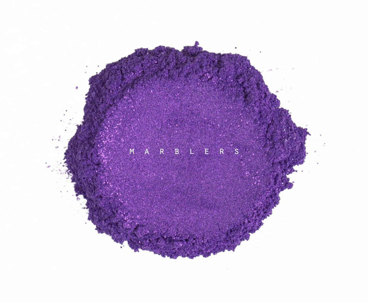 MARBLERS Glitter Mica Powder [Purple Vibe] 0.14oz (4g) | Glitter Mica | Highly Pigmented | Non-Toxic, Vegan, Cruelty-Free | Eyeshadow, Body Butter