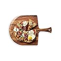 Ironwood Gourmet Napoli Pizza Peel, Acacia Wood 14 x 20 x 0.5 Inches
