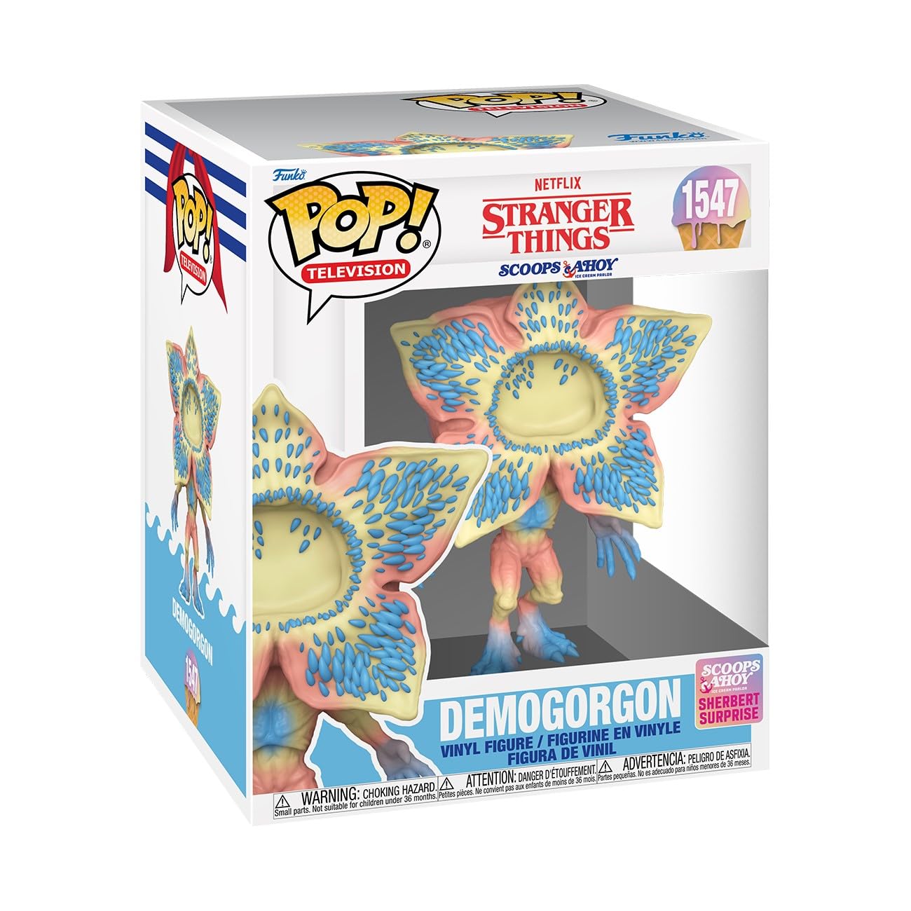 Funko POP! Super: Stranger Things - Demogorgon - (Scoops Ahoy) - Collectable Vinyl Figure - Gift Idea - Official Merchandise - for Kids & Adults - TV…