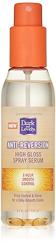 Dark and Lovely Au Natural Anti-Reversion High Gloss Spray Serum, 4.2 Fluid Ounce