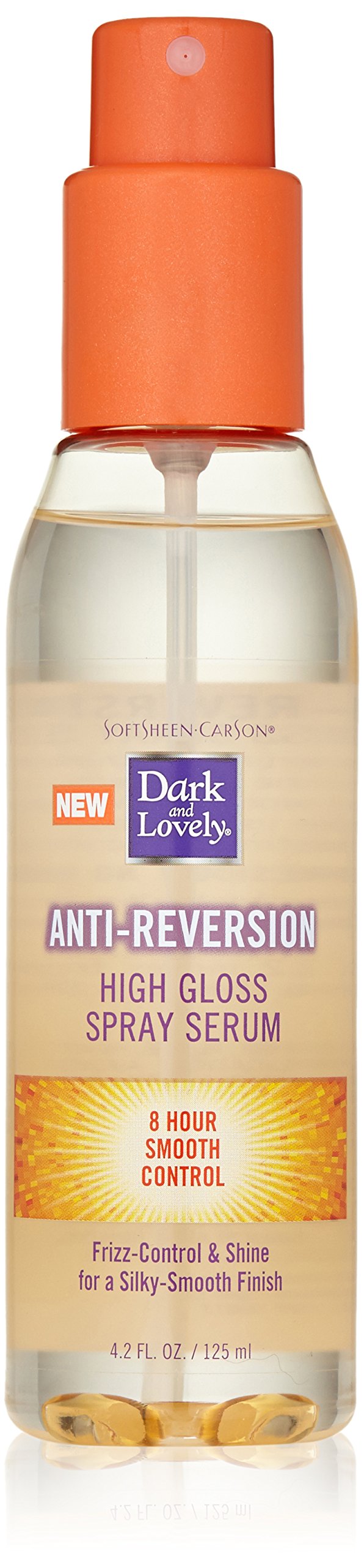 Dark and Lovely Au Natural Anti-Reversion High Gloss Spray Serum, 4.2 Fluid Ounce