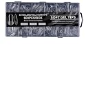 Nail Tips 600 pcs, Semi-Matte Short False Nails, Ultra Thin Breathable Nail Art Supplies for Women, (600 pieces semi-matte - black label short water Beauty & Personal Care Waillynice