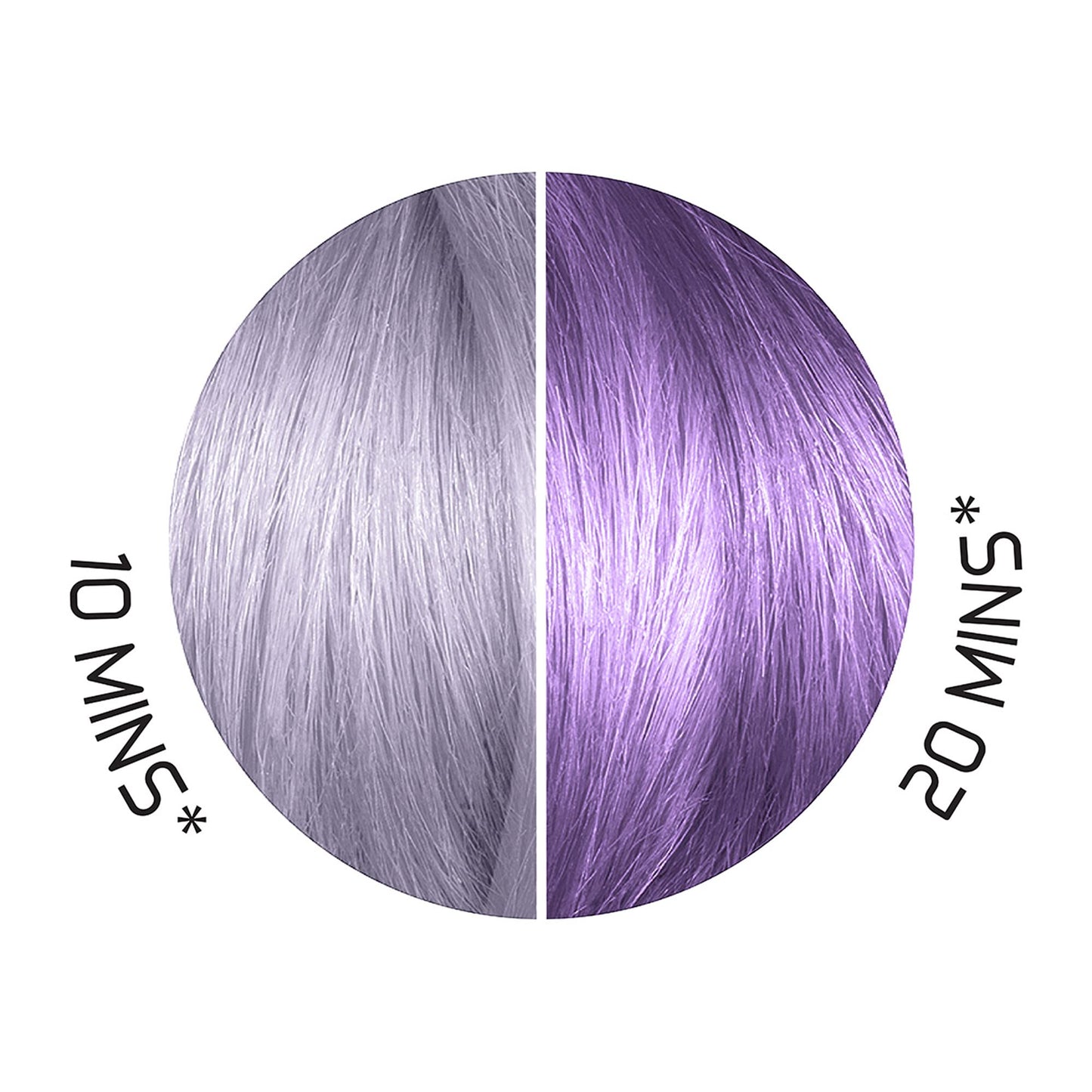 Splat Brilliant Toning Foam, Violet Frost, 5 oz., Hair Toner Lasts Up to 10 Washes, Weightless Conditioning Foam Increases Vibrancy and Shine, Vegan