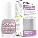 Probelle Tinted Nail Strengthener, Colored Nail Strengthening Treatment, Nail Growth and Repair, Stops Peeling, Splits, Chips, Cracks, and Strengthens