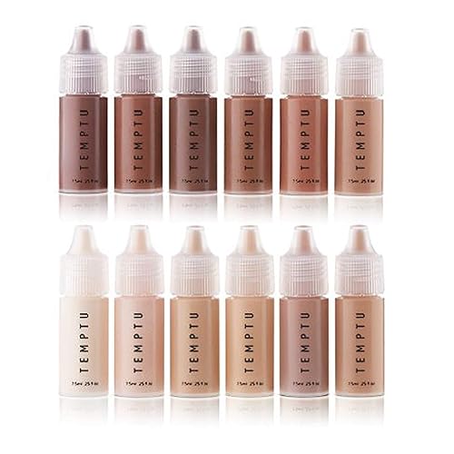 TEMPTU S/B Silicone-Based Airbrush Foundation: Professional Long-Wear Liquid Makeup, Sheer To Full Coverage For A Hydrated, Healthy-Looking Glow