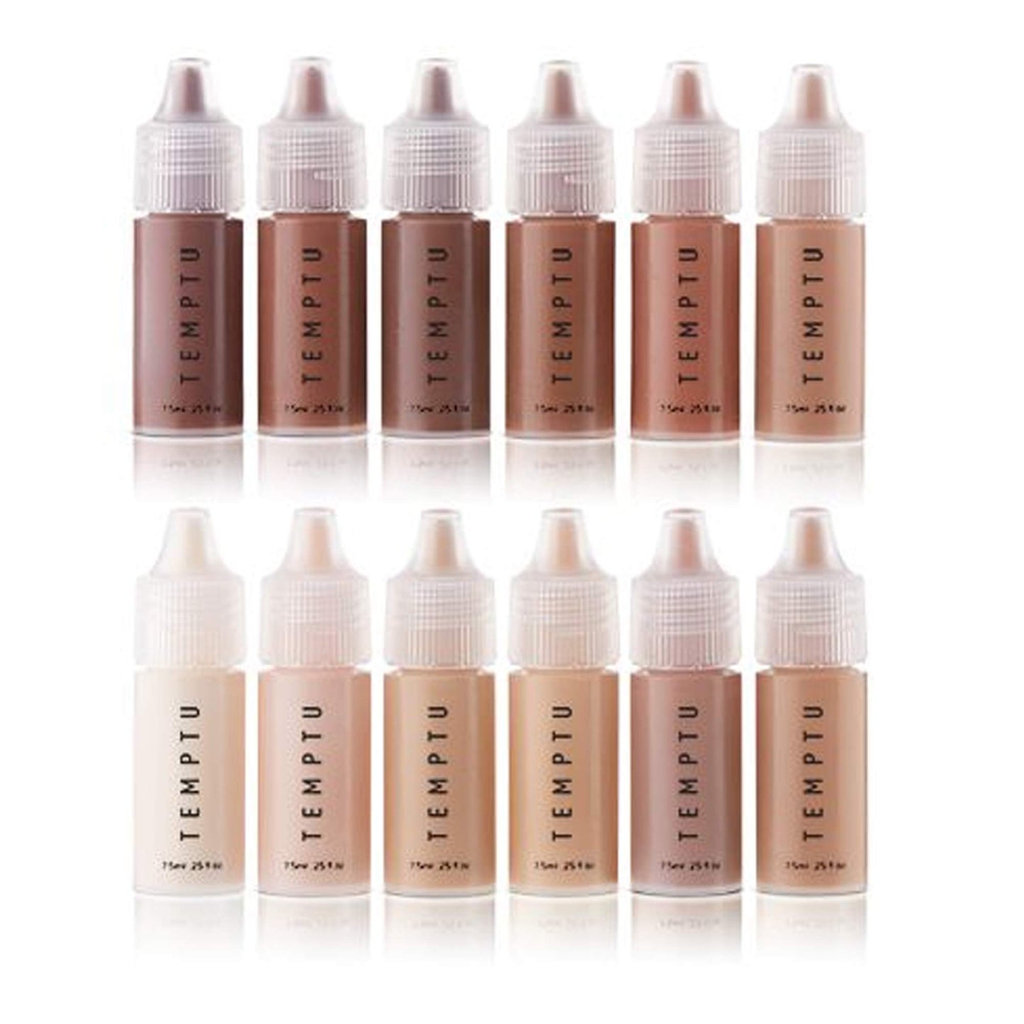 TEMPTU S/B Silicone-Based Airbrush Foundation: Professional Long-Wear Liquid Makeup, Sheer To Full Coverage For A Hydrated, Healthy-Looking Glow