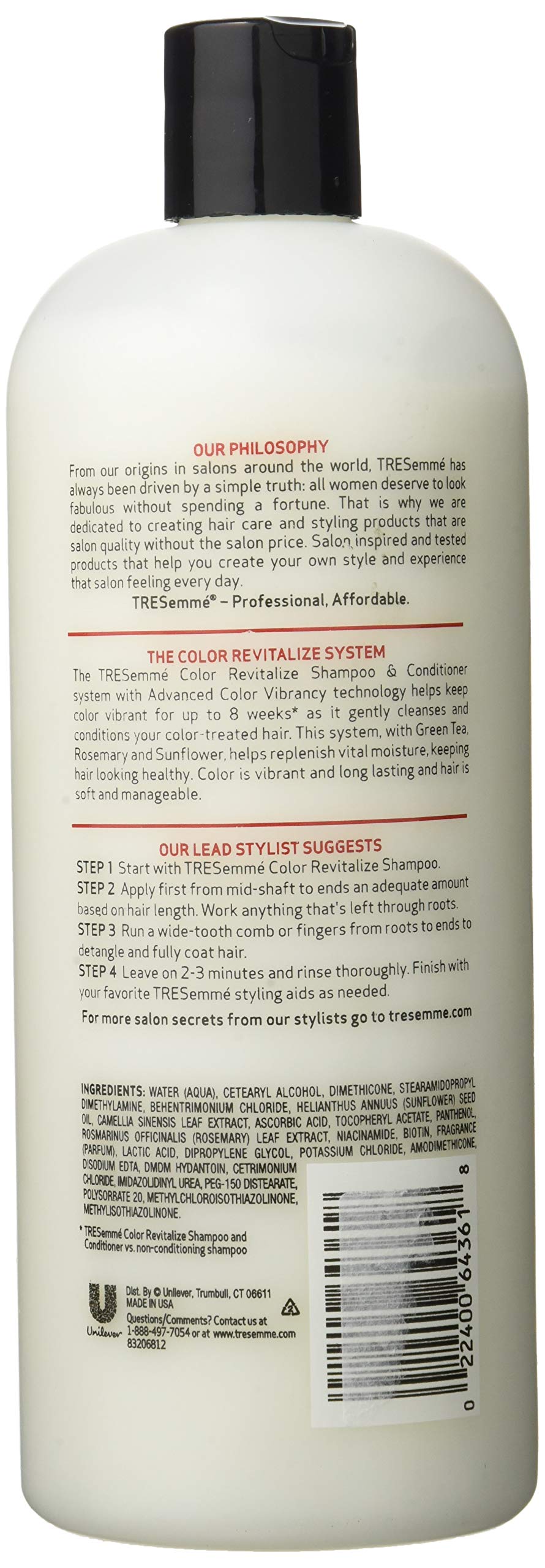 TRESemme Color Revitalize Conditioner, 32 Ounce