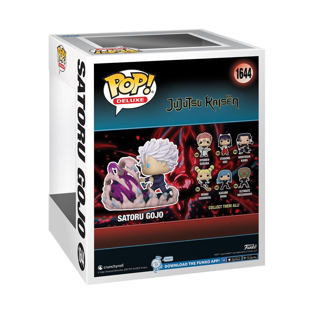 Funko POP! Deluxe: JJK - Satoru Gojo - (HT: Purple) - Jujutsu Kaisen - Collectable Vinyl Figure - Gift Idea - Official Merchandise - for Kids…