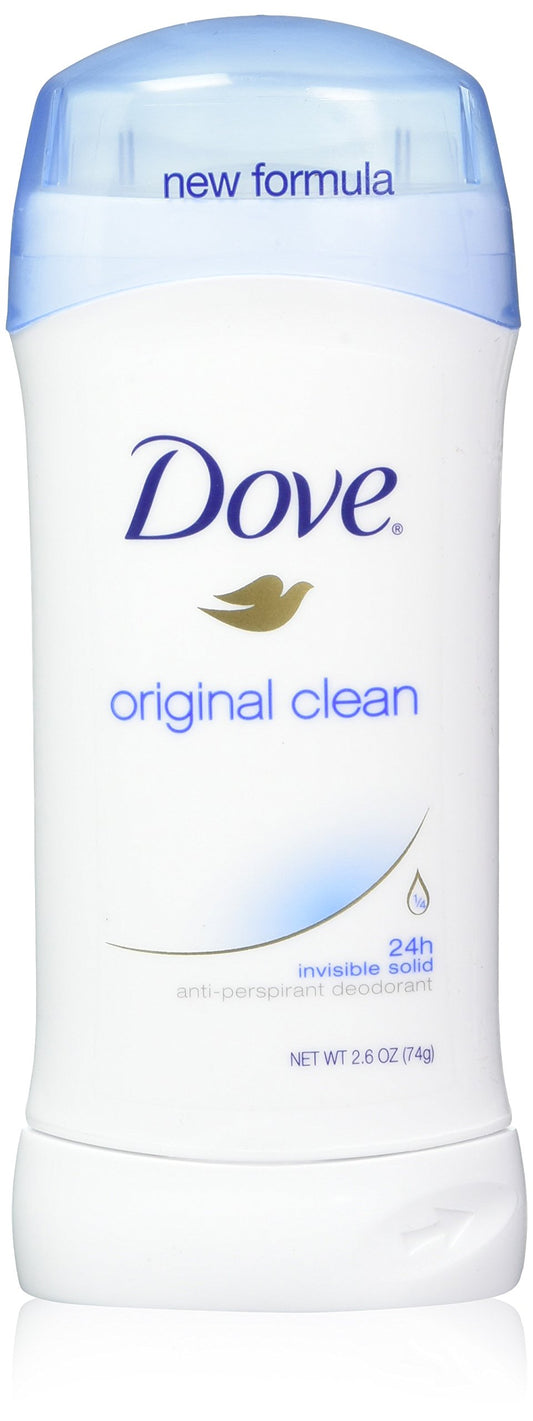 Dove Antiperspirant Deodorant Original Clean 2.6 oz, Twin Pack (Pack of 2) Beauty and Personal Care Dove