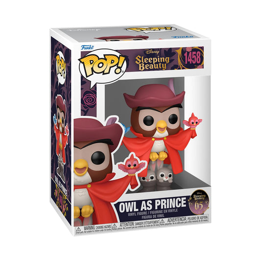 Funko POP! Disney: Sleeping Beauty 65th Anniversary - Owl As Prince - Collectable Vinyl Figure - Gift Idea - Official Merchandise - for Kids & Adults…