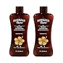 Hawaiian Tropic Dark Tanning Oil, 8Fl Oz | Moisturizing Body Oil with Cocoa Butter, Tan Enhancer, 8Fl Oz each Twin Pack