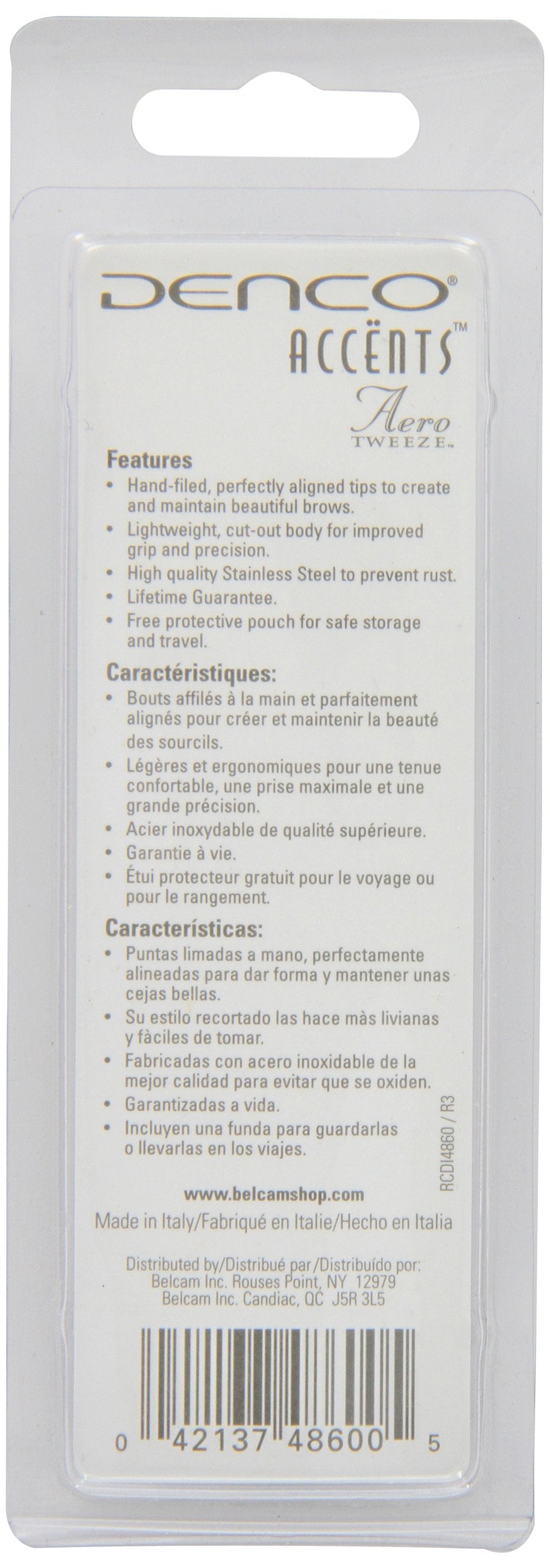 Ultra Aero Slant Tip Tweezer #4860 color may vary