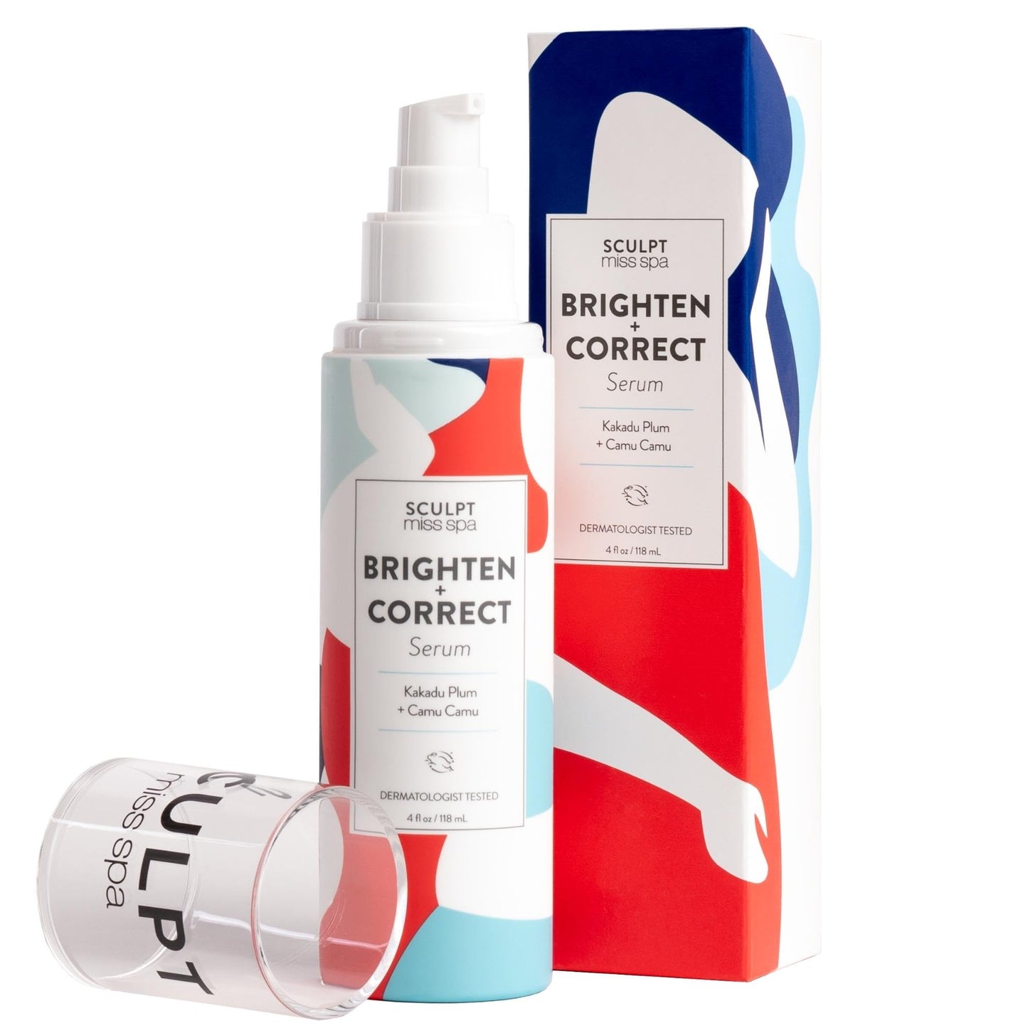 Miss Spa Brighten Correct Face Serum for Women, Vitamin C Face Serum, Kakadu Plum and Camu Camu, Brightening Face Body Serum, Skin Care Products