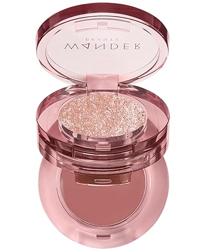 Wander Beauty Cream Eye Shadow + Radiant Powder Shadow DOUBLE DATE EYE SHADOW DUO | Paraben Free and Gluten Free (Eye Candy/Crush)
