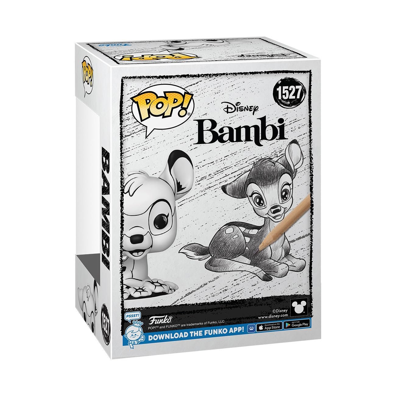 Funko POP Disney: Sketched - Bambi - Collectable Vinyl Figure - Gift Idea - Official Merchandise - for Kids & Adults - Movies Fans - Model Figure…