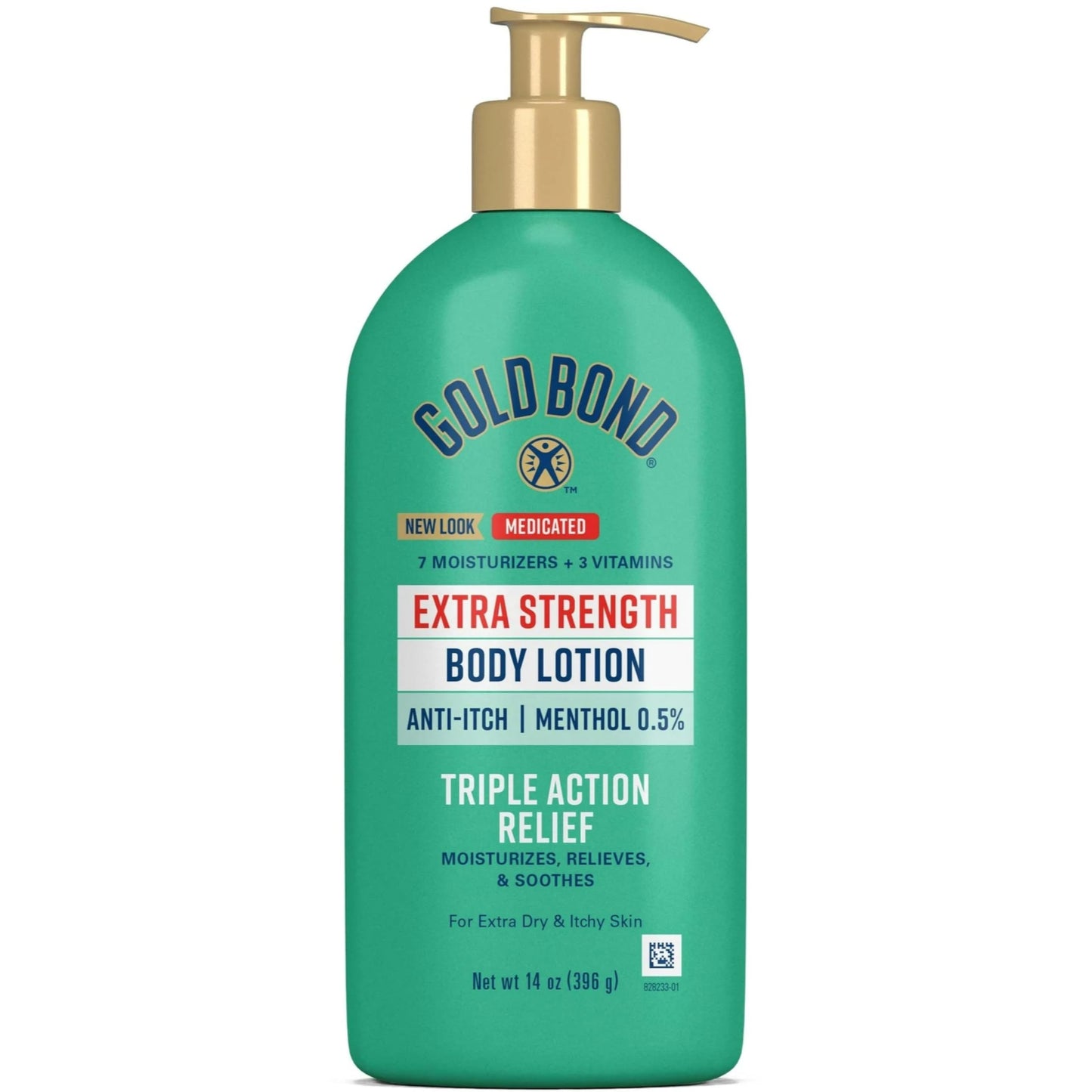Gold Bond Body Lotion Medicated Extra Strength 14 oz (Pack of 5)