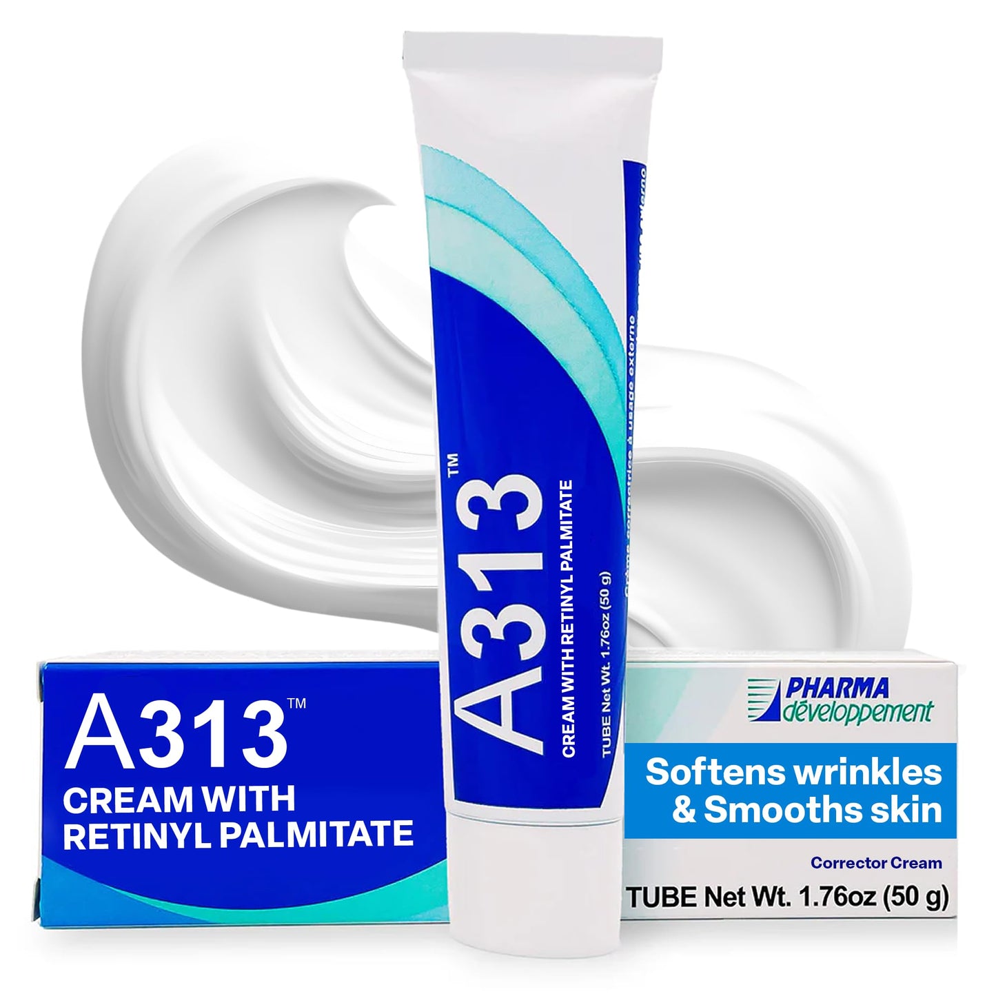 A313 Vitamin A Pommade (Ointment) 200,000 IU - French Dermatological Night Treatment - Rich Occlusive Formula, 50g Beauty and Personal Care A313 Default Title