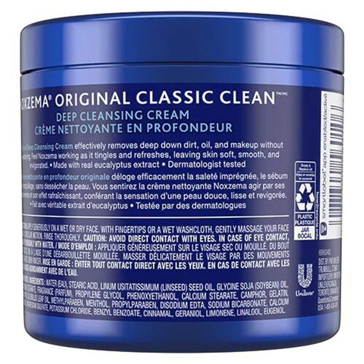 Noxzema Face Wash - Original Deep Cleansing Cream, Face Cleanser, 12 Oz